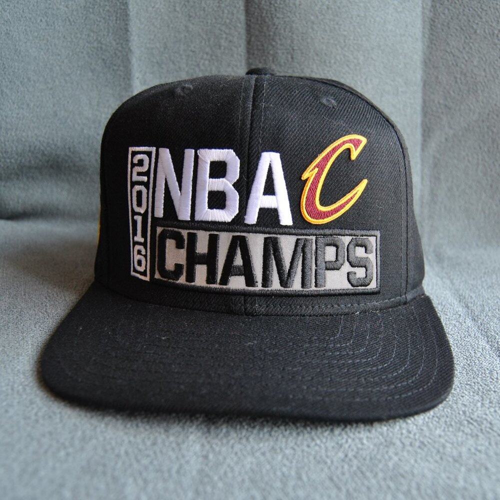 Cleveland Cavaliers 2016 NBA Champs Black Snapback Hat